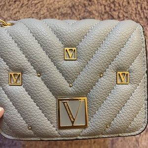 New never used baby blue Victoria secret limited edition wallet card holder